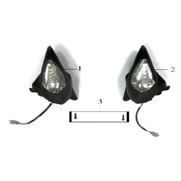 Pentora 150cc Quad Bike RHS Front Light Assembly